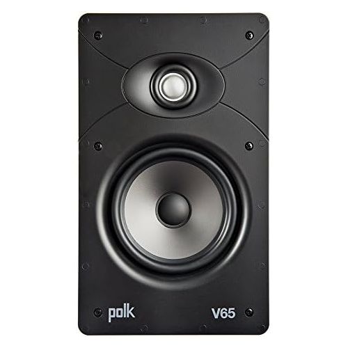  Polk Audio V80 5.0 Vanishing Series High Performance In-Wall  In-Ceiling Home Speaker System ( V80 + V65 + 255C-RT)