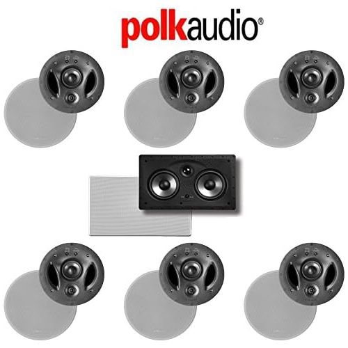  Polk Audio 700-LS 7.0-Ch Vanishing LS Series In-Wall  In-Ceiling Home Speaker System (700-LS + 255C-RT)