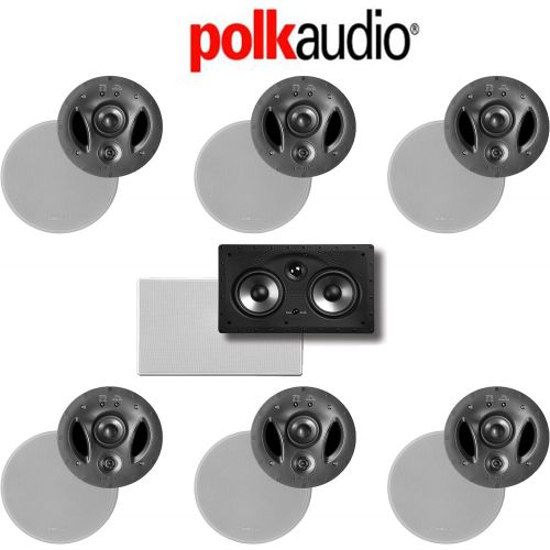  Polk Audio 700-LS 7.0-Ch Vanishing LS Series In-Wall  In-Ceiling Home Speaker System (700-LS + 255C-RT)