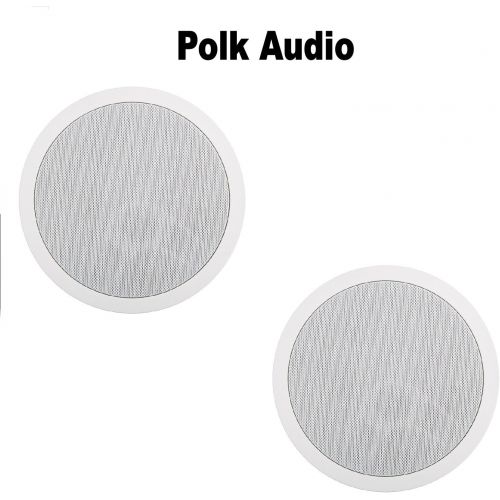  Polk Audio (1 Pair) MC80 High Performance In-Ceiling Speaker Bundle