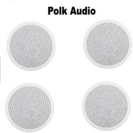 Polk Audio (2 Pairs) MC80 High Performance In-Ceiling Speaker Bundle
