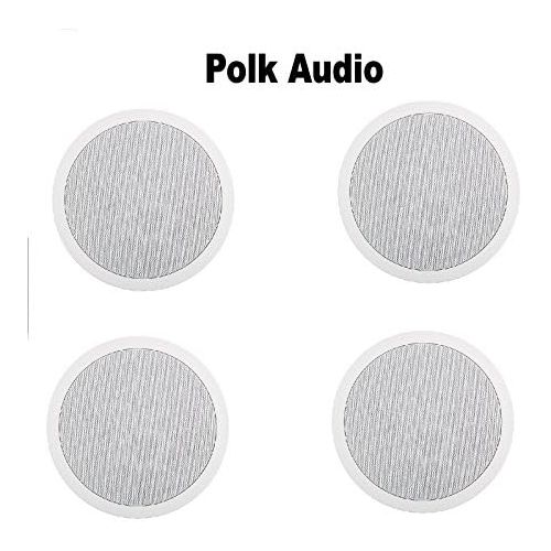  Polk Audio (2 Pairs) MC80 High Performance In-Ceiling Speaker Bundle