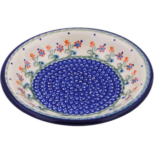  Polmedia Polish Pottery Polish Pottery Pasta Bowl 9-inch Spring Flowers
