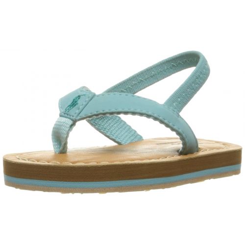 폴로랄프로렌 Polo Ralph Lauren Kids Kids Lia Turquoise Sportbuck Flip Flop