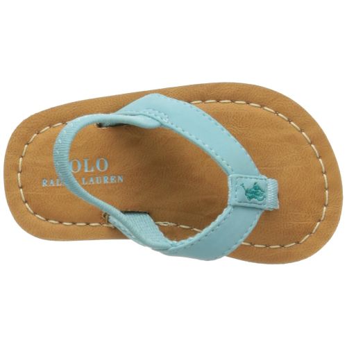 폴로랄프로렌 Polo Ralph Lauren Kids Kids Lia Turquoise Sportbuck Flip Flop