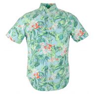 Polo Ralph Lauren Mens Hawaiian Print Short Sleeve Camp Shirt