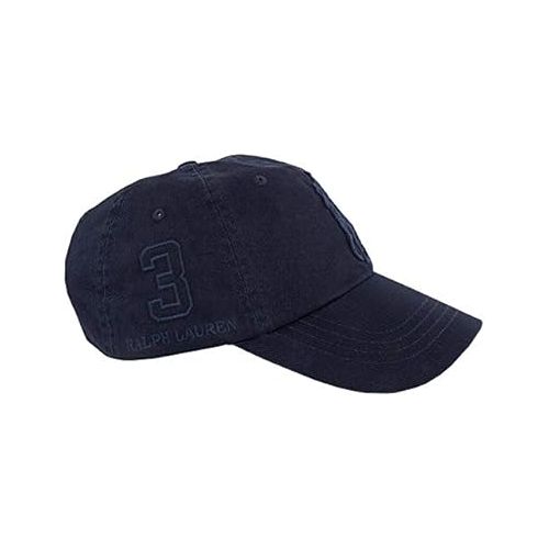 폴로랄프로렌 Polo Ralph Lauren Men's Big Pony Chino Cap, Navy (One Size)