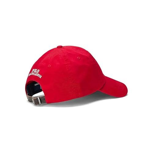 폴로랄프로렌 POLO RALPH LAUREN Mens Twill Polo Bear Baseball Cap red