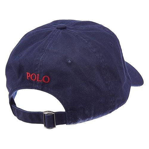 폴로랄프로렌 Polo Ralph Lauren Men's Blue Cap One Size, blue, One Size