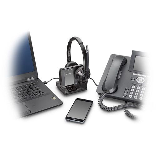  Poly Savi 8220 Office Wireless DECT Headset System