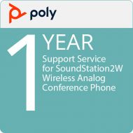 Poly 1-Year Support Service for SoundStation2W Wireless Analog Conference Phone