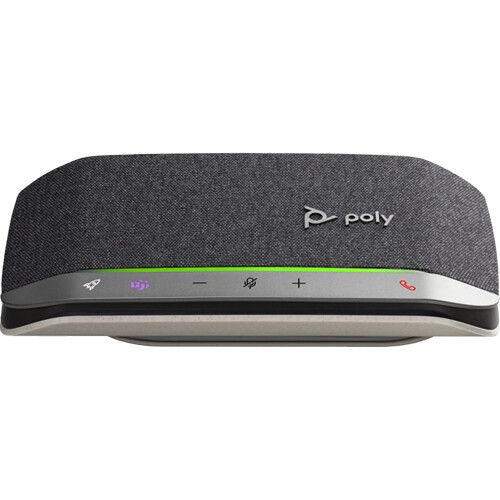  Poly Sync 20 USB-A & Bluetooth Speakerphone (Silver, Microsoft Teams)