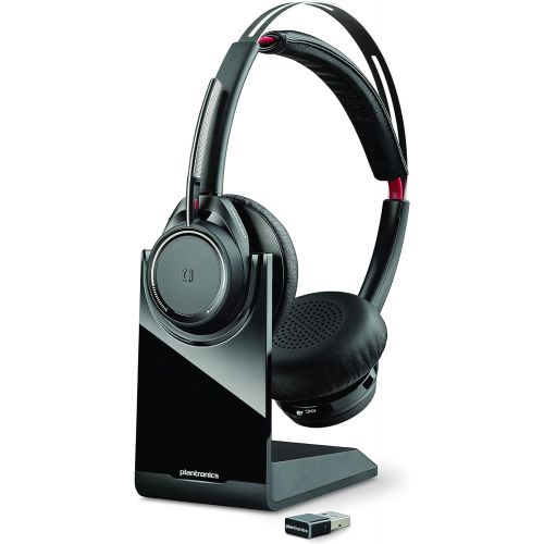  [아마존베스트]Plantronics Voyager Focus UC Bluetooth USB B825 202652-01 Headset with Active Noise Cancelling