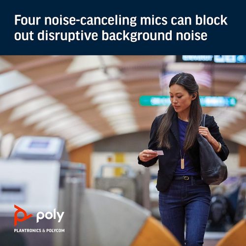  Poly (Plantronics + Polycom) BackBeat PRO 5100 True Wireless Bluetooth Earbuds