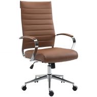 Poly and Bark Tremaine High Back Management Chair in Terracotta