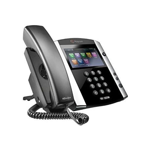  Polycom VVX 600 16-Line Phone with Power Supply