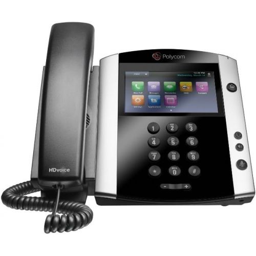  Polycom VVX 500 12-line Business Media Phone POE, Power Supply Not Included