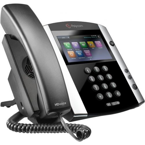  Polycom VVX 500 12-line Business Media Phone POE, Power Supply Not Included