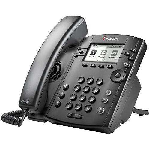  Polycom VVX 311 Corded Business Media Phone System - 6 Line PoE - 2200-48350-025 - Replaces VVX 310