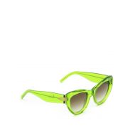 Pomellato Green frame cat-eye sunglasses