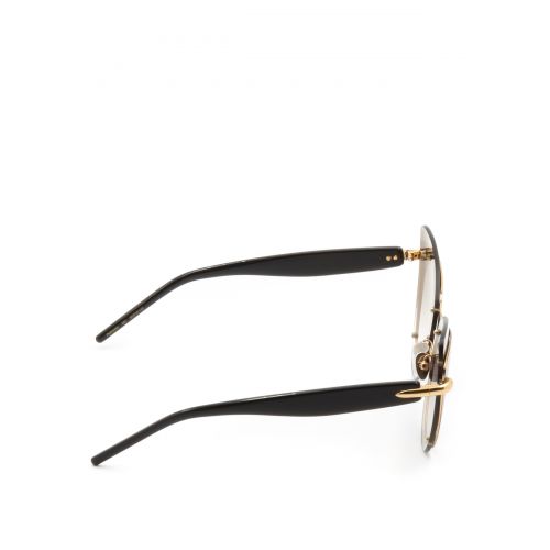  Pomellato Two-tone acetate cat-eye sunglasses