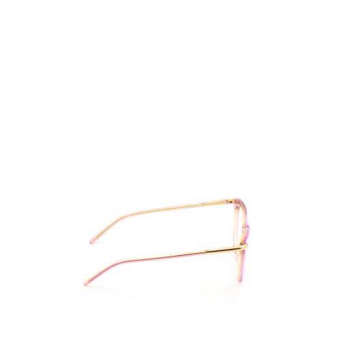  Pomellato Pink and gold frame eyeglasses