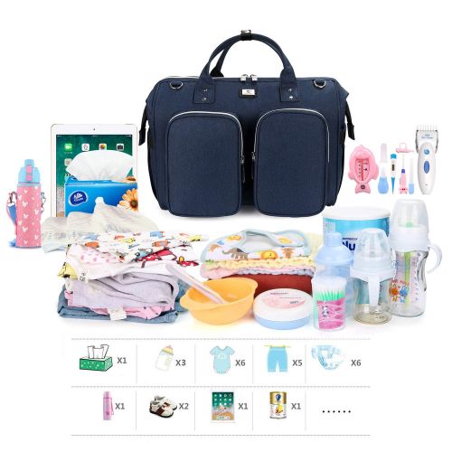  Pomelo Best Diaper Bag with Stroller Hook and Multiple Pockets - Amazon Vine