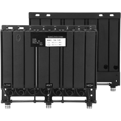  Pomya UHF Repeater Duplexer 100W 400-520MHz 8 Cavity Duplexer for SGQ-450K 100W N/SMA Connector Exer Diplexer for Radio Repeater