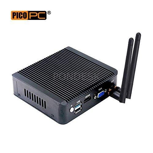  Pondesk Perfect pfSense, Sophos, Untangle, Ubuntu, ClearOS, Freebsd, Monowall, Debian etc Intel AES-NI Atom E3845 4 LAN with WiFi LTE HD Fanless Firewall Appliance Router(4GB RAM,120GB mSA