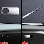 Ponis-Limos - Car-Styling Dash Storage Glove Box Cover Trim Interior Sticker For Mercedes Benz GLC Class X205 GLC260 2016 2017 Car Accessories