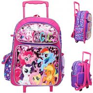 My Little Pony 16 Large Rolling School Backpack Girls Book Bag