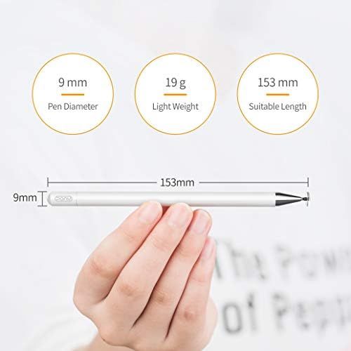  [아마존베스트]Pony Stylus pens for ipad Pencil, PONY Capacitive Pen High Sensitivity & Fine Point, Magnetism Cover Cap, Universal for Apple/iPhone/Ipad pro/Mini/Air/Android/Microsoft/Surface and Othe