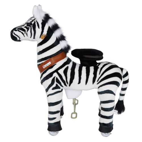  PonyCycle Riding Zebra Med Riding Horse