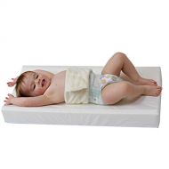 PooPoose Wiggle Free Diaper Changing Pad/ Changing Table Pad, White, 16 X 32 X 3.5