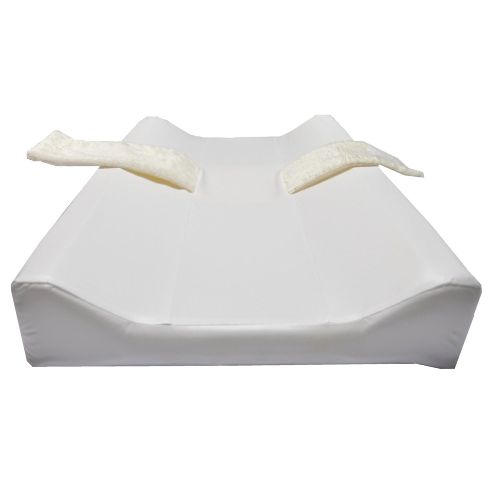  PooPoose Wiggle Free Diaper Changing Pad/ Changing Table Pad, White, 16 X 32 X 3.5