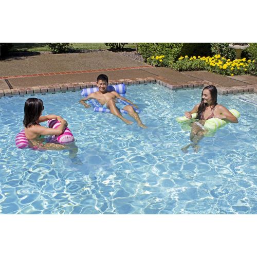  Poolmaster Swimming Pool Water Hammock Lounge, Pink, Model:07436