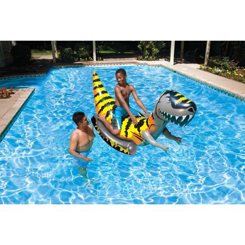  Poolmaster T-Rex Ride-On Dinosour Jumbo Swimming Pool Float Rider