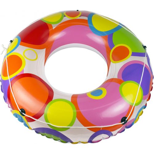  Poolmaster 48-Inch Swimming Pool Tube Float, Bright Circles