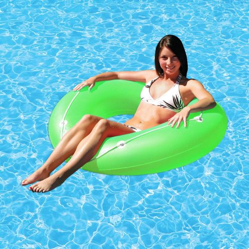  Poolmaster Neon Frost Swim Tube, Green