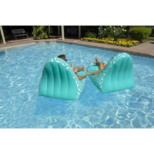  Poolmaster 85551 Imperial Lounge Deluxe Swimming Pool Float & Patio Furniture Multicolor