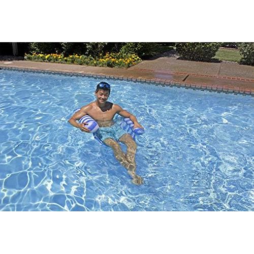  Poolmaster Swimming Pool Water Hammock Lounge, Blue, (Model: 07431)