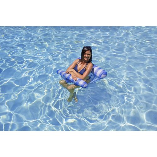  Poolmaster Swimming Pool Water Hammock Lounge, Blue, (Model: 07431)