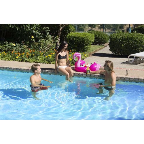  Poolmaster Refreshment and Beverage Floating Cooler, Flamingo