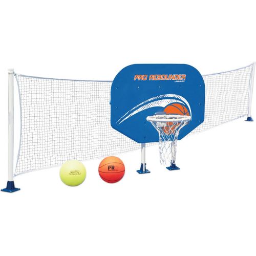  Poolmaster Swimming Pool Basketball and Volleyball Game Combo, Above-Ground Pool