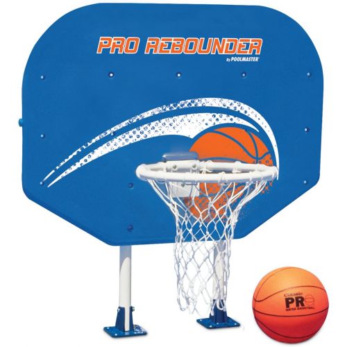  Poolmaster 72774 Pro Rebounder Poolside Basketball Game with Perma-Top Mounts
