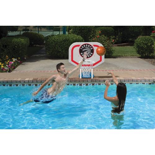  Poolmaster 72931 NBA Logo Pro Rebounder-Style Poolside Basketball Game