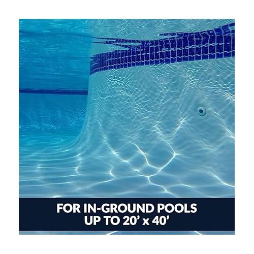  Hayward W3PVS20GST Poolvergnuegen Suction Pool Cleaner for In-Ground Pools up to 20 x 40 ft.(Automatic Pool Vaccum), Gray