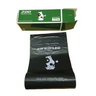 PoopBags Commercial Bulk Roll 2, 000 Large, Black Poop Bagsper Case