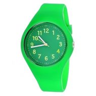 Pop Kids Round Rubber Green Sport Watch by Xtreme