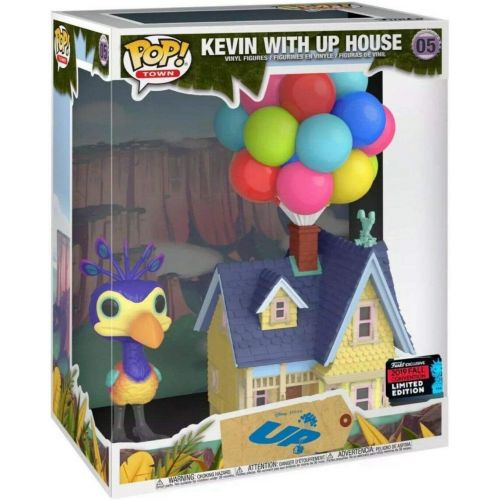  POP! Funko Town Disney Pixar Kevin with Up House #05 2019 Fall Convention Limited Edition